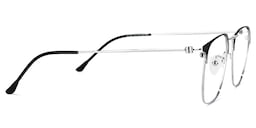 Yulisa Browline Silver Glasses3