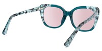 Yanira Square Peacock-Blue Sunglasses3