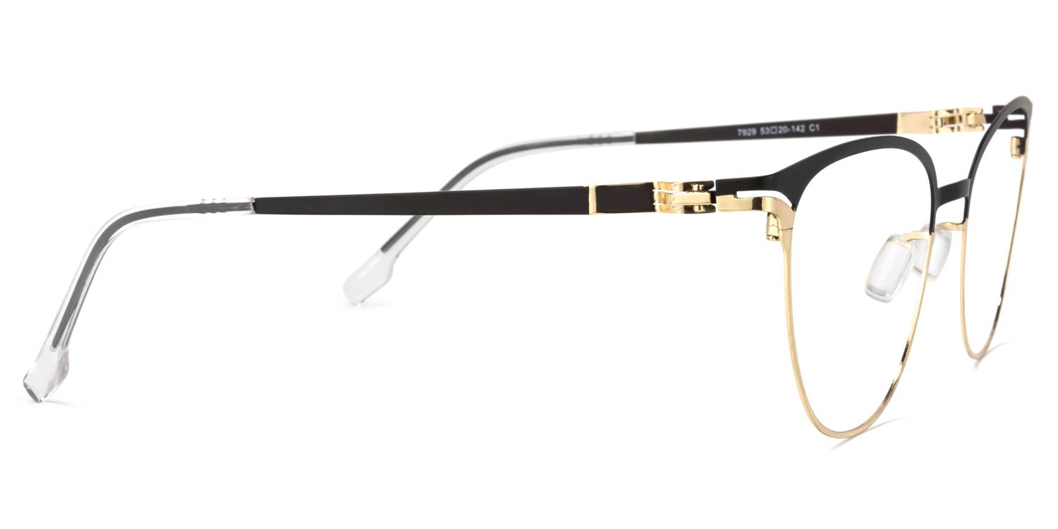 Yelena Sqaure Black Glasses | Zeelool Glasses3