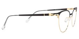 Yelena Sqaure Black Glasses3