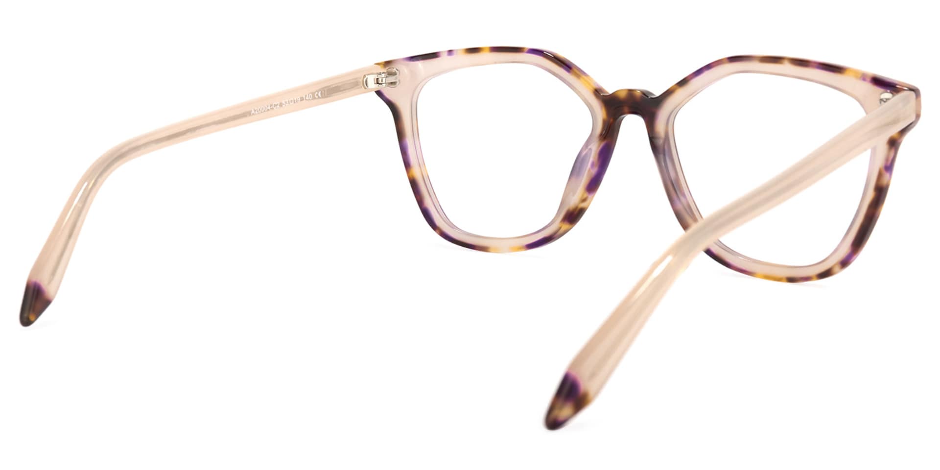 Yannick Square Tortoise Glasses | Zeelool Glasses4