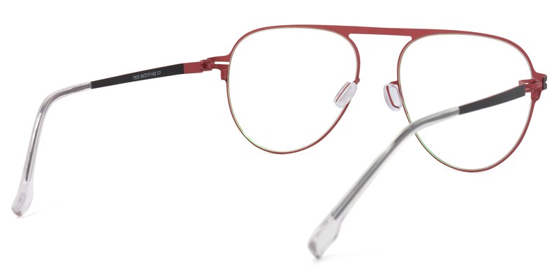 Frechen Geometric Black Glasses | Zeelool Glasses4