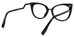 Jacqueline Cat Eye Black Glasses4