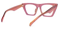 Cecile Cat Eye Pink Glasses4