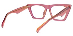 Cecile Cat Eye Pink Glasses4