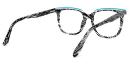 Jaffett Square Black-White Glasses4