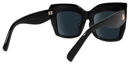 Alberta Cat Eye Black Sunglasses4