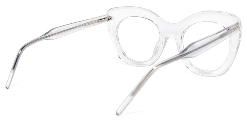 Maria Cat-eye Crystal Glasses | Zeelool Glasses4