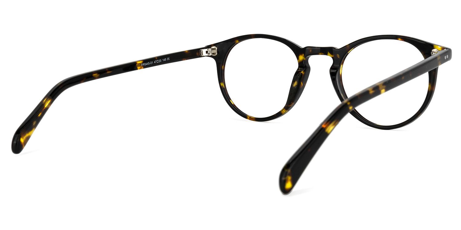 Averil Round Tortoise Glasses | Zeelool Glasses
