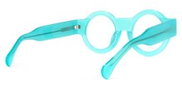 Hardnett Round Turquoise Glasses4