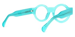 Hardnett Round Turquoise Glasses4
