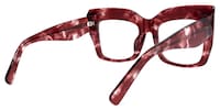 Charmaine Cat Eye Burgundy Glasses4