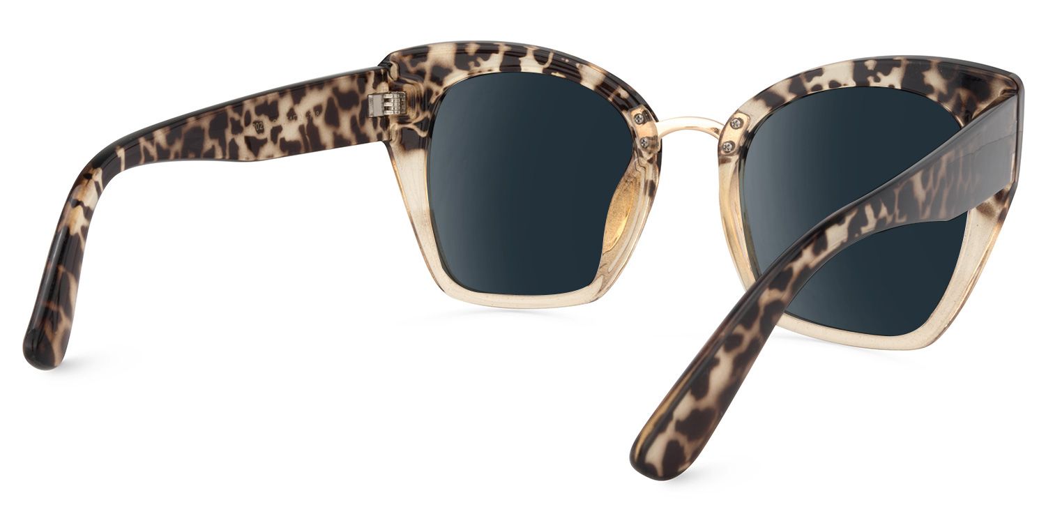 Cat Eye Light Tortoise Glasses | Zeelool Glasses3