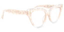 Cascata Cateye Creamy Glasses2