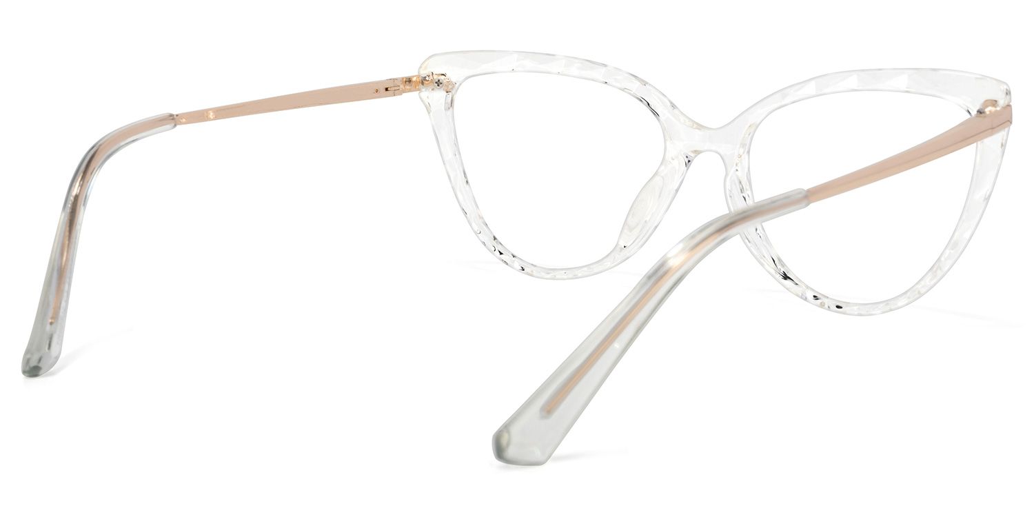 Lucas Cateye Crystal Eyeglasses and Glasses Frames4