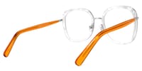 Mindset Sqaure White Glasses4