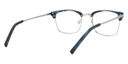Simmons Browline Gray Glasses4