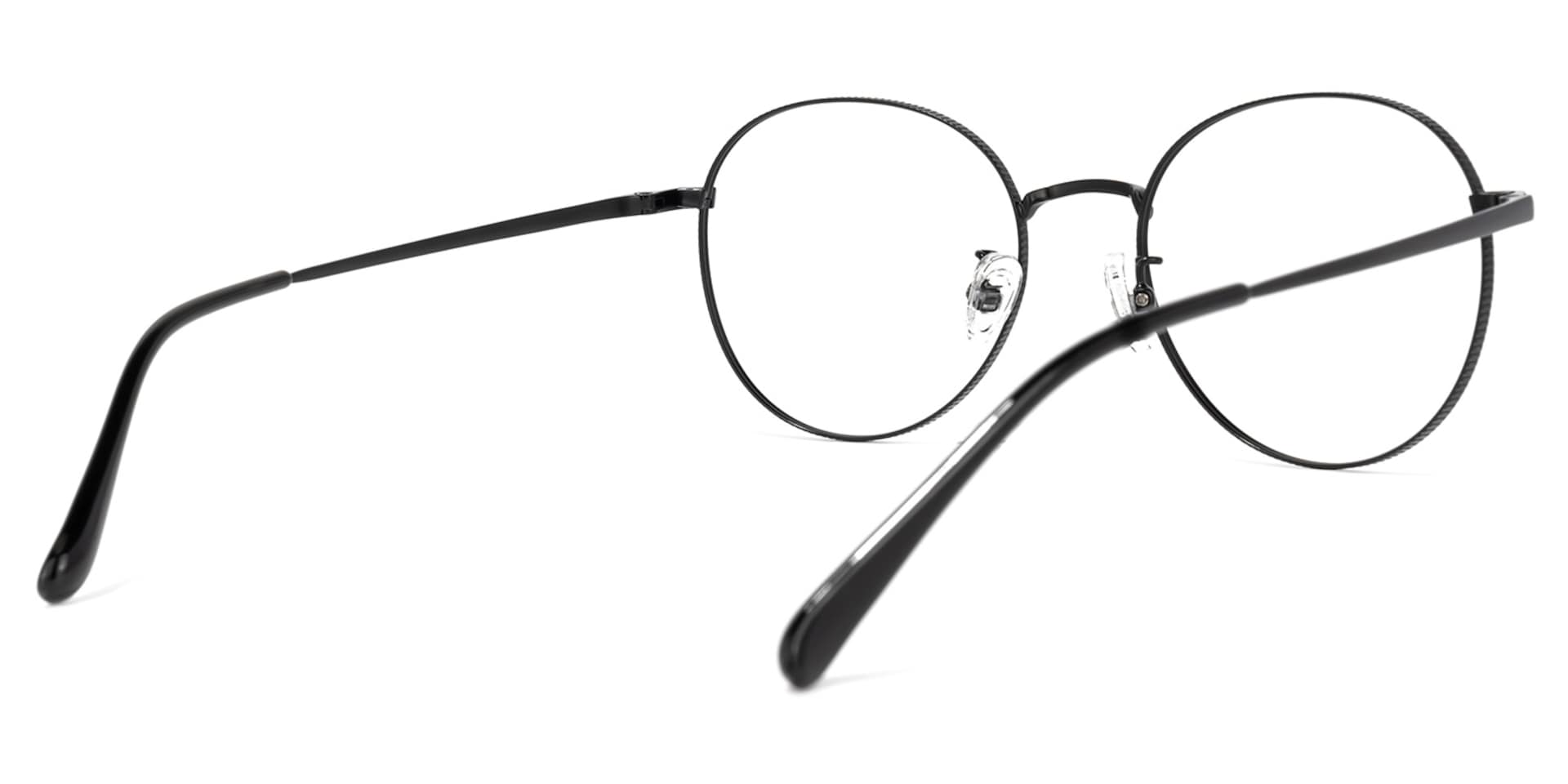 Ringstaff Round Black Glasses | Zeelool Glasses4