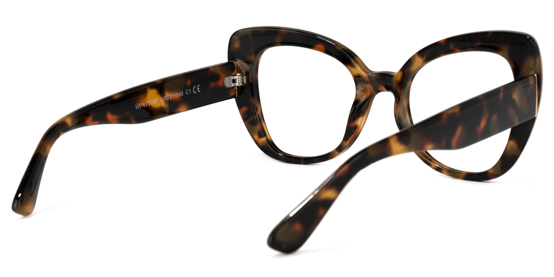 Quanita Cateye Tortoise Glasses | Zeelool Glasses3