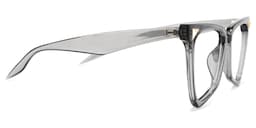 Cicely Geometrical Gray Eyeglasses2