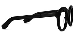 Barger Round Black Glasses2