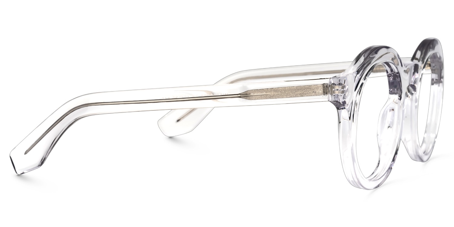 Barger Round Crystal Glasses | Zeelool Glasses