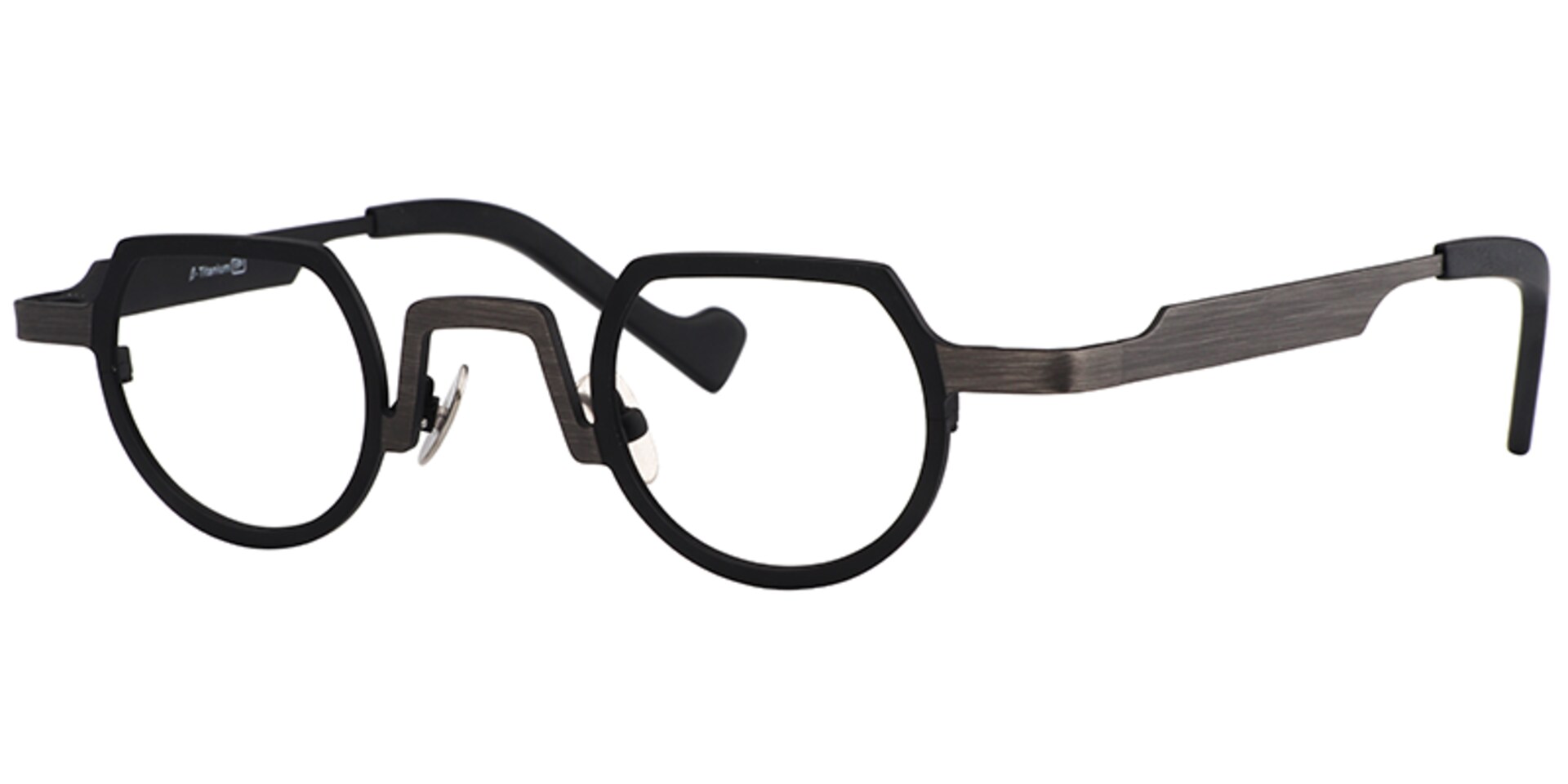 Timothy Round Black Glasses | Zeelool Glasses2