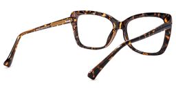 Edna Cateye Yellow-Tortoise Glasses4