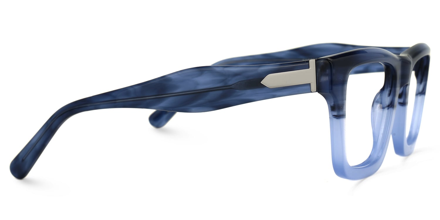 Riley Rectangle Blue Glasses2