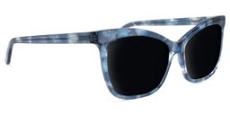 Richardson Cateye Blue Sunglasses2