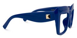 Alberta Blue Square Glasses2