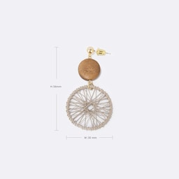 Stylish Weave Round Earrings3