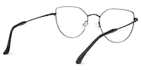 Doyle Cat Eye Black Glasses4