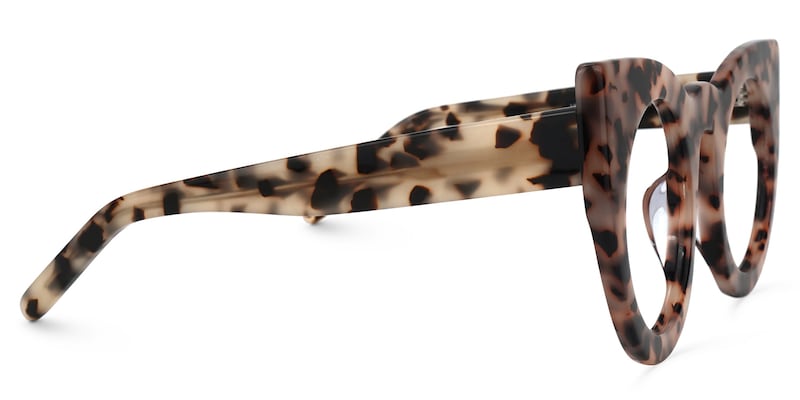 Ophelia Cateye Light Tortoise Glasses | Zeelool Glasses2