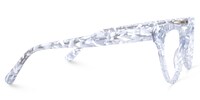 Caron Cat Eye White-Crystal Glasses2