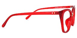 Chandrikar Cat Eye Red Glasses2