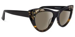 Pamela Cateye Tortoise-Gold Sunglasses2