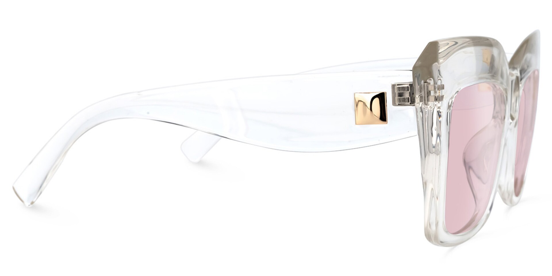 Alberta Cat Eye Crystal Sunglasses | Zeelool Glasses2