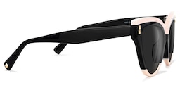 Cascata Cateye Black Sunglasses2