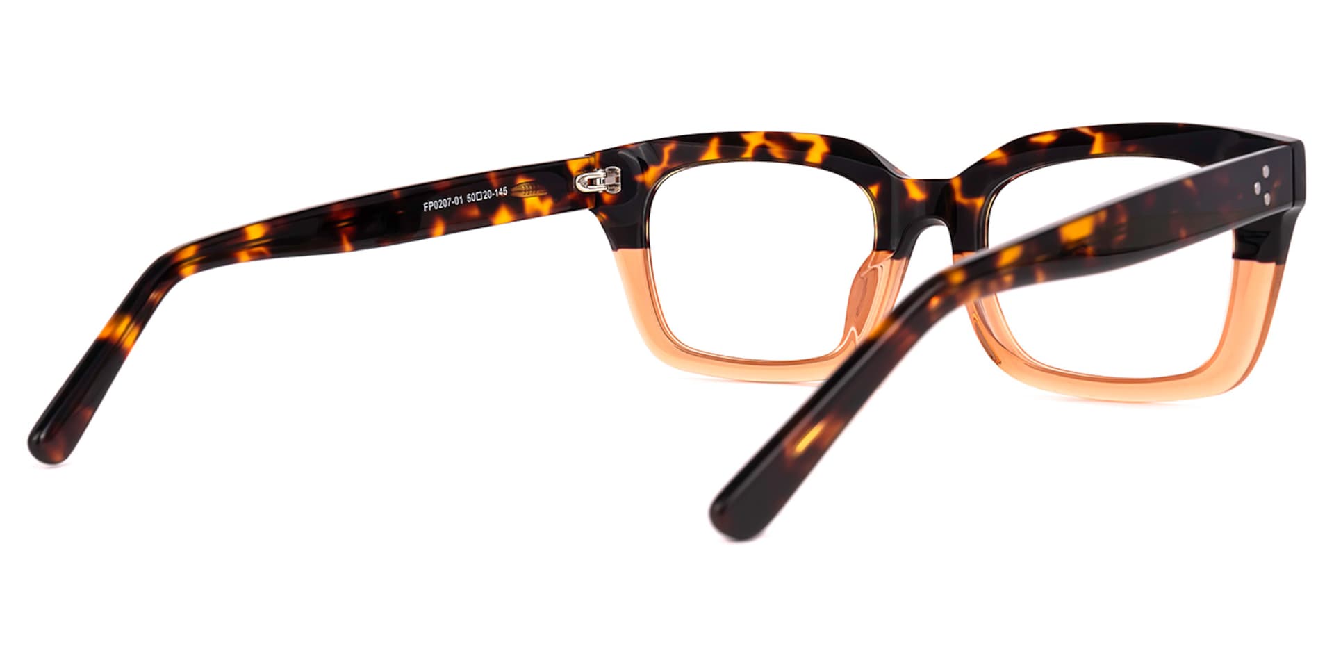 Cloris Rectangle Tortoise Glasses | Zeelool Glasses3