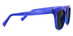 Santiago Cateye Blue Sunglasses2