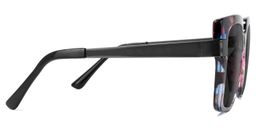 Reeves Square Floral Sunglasses1