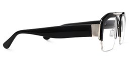 Curtis Aviator Black Glasses1