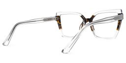 Lonnie Butterfly Clear Glasses3