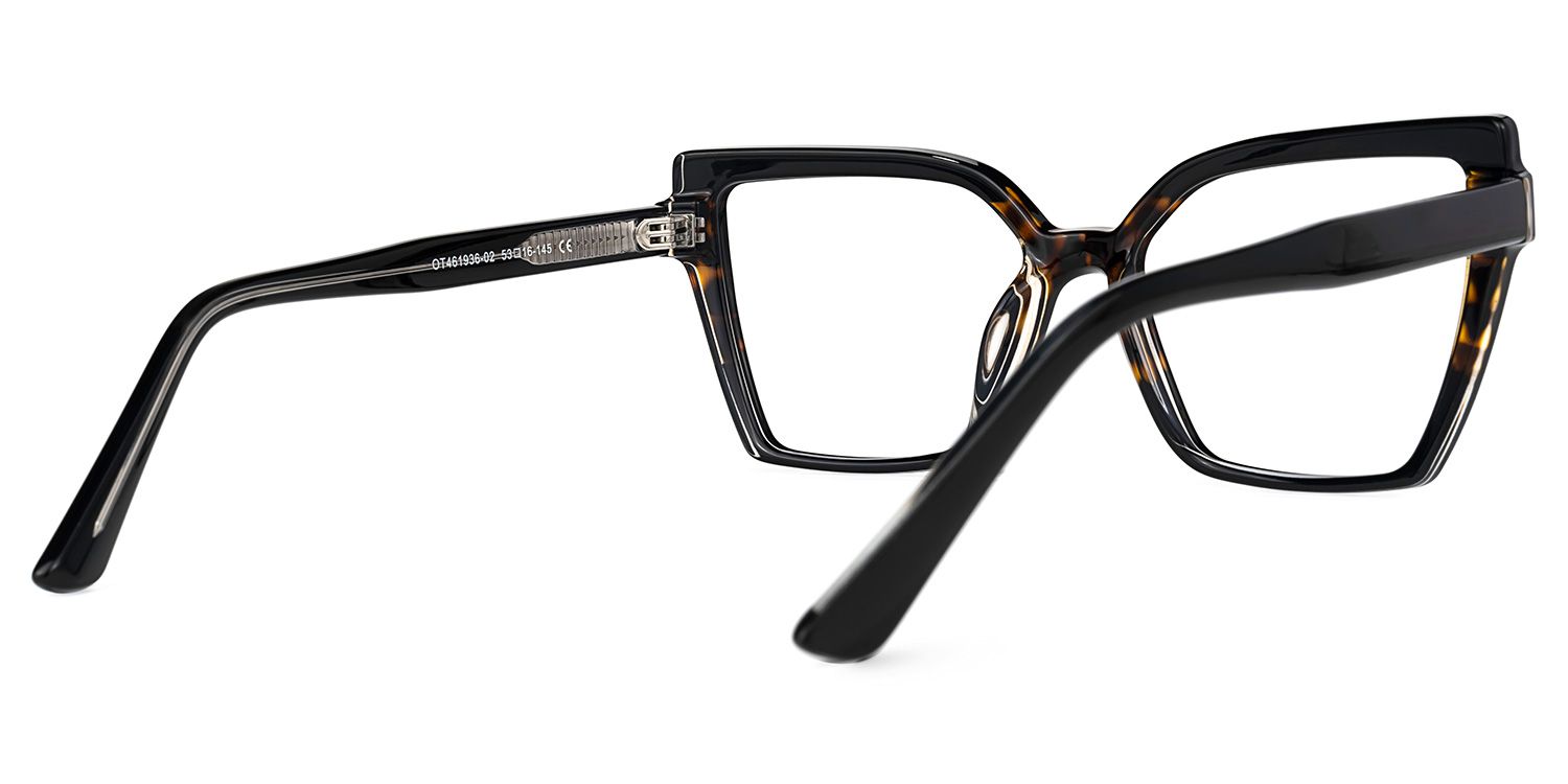 Lonnie Butterfly Tortoise Glasses | Zeelool Glasses3