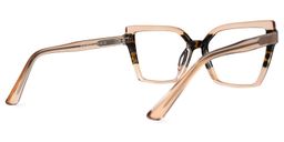 Lonnie Butterfly Beige Glasses3