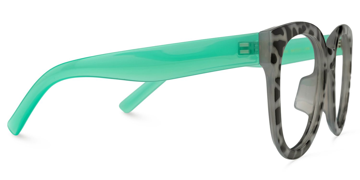 Harrell Square Light-Tortoise Glasses | Zeelool Glasses2