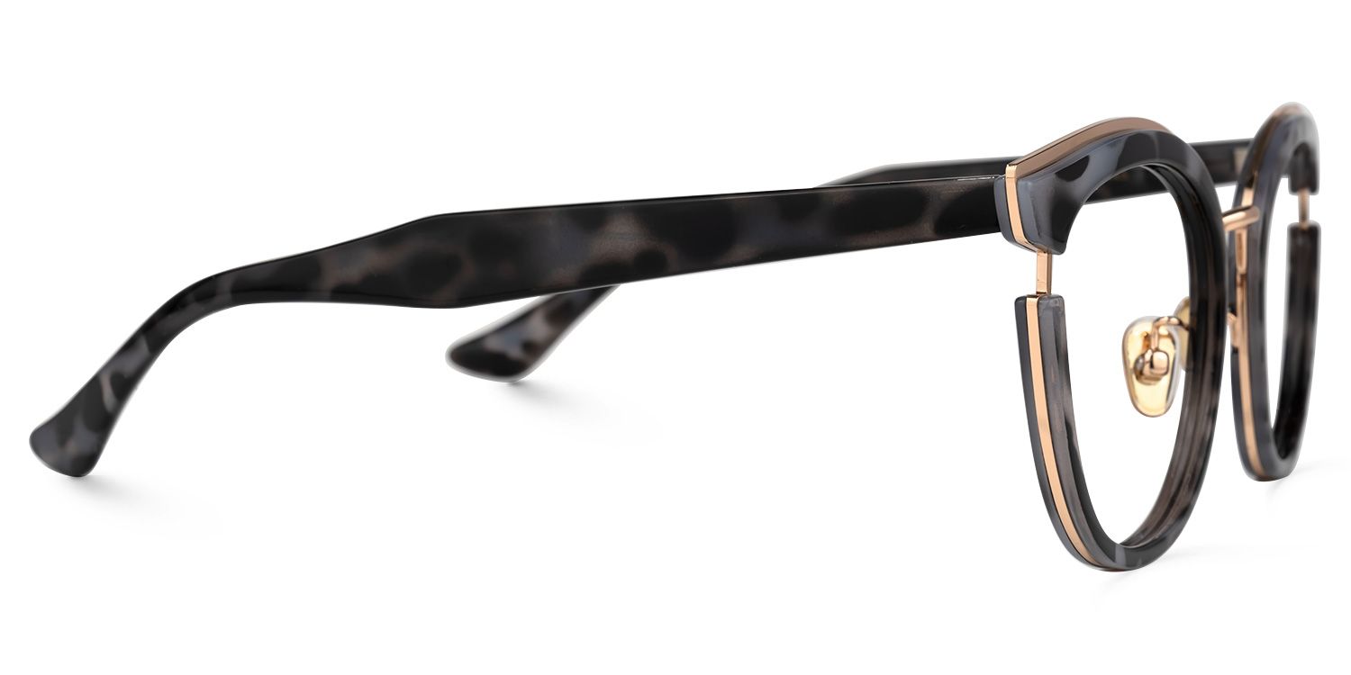Laraine Cat Eye Light-Tortoise Glasses | Zeelool Glasses1