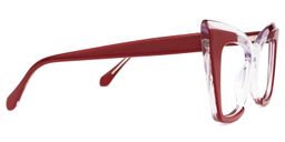 Mindya Cateye Red Glasses2