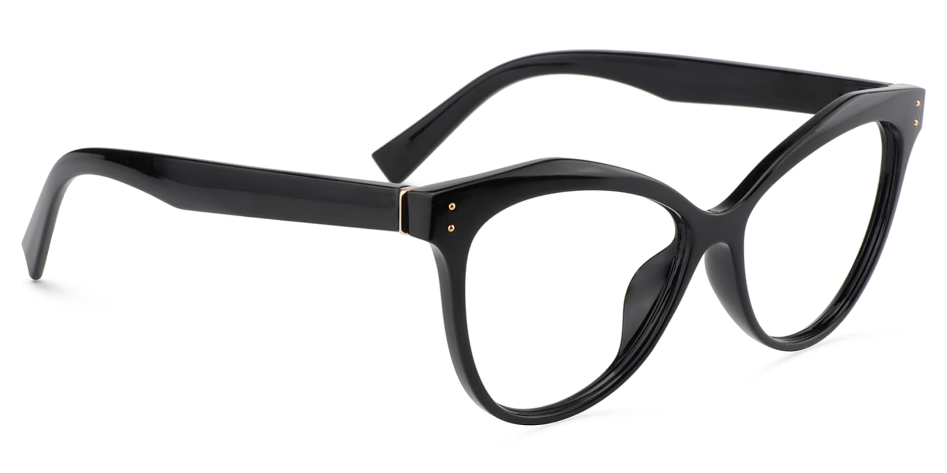 Cateye Black Glasses | Zeelool Eyeglasses Online3